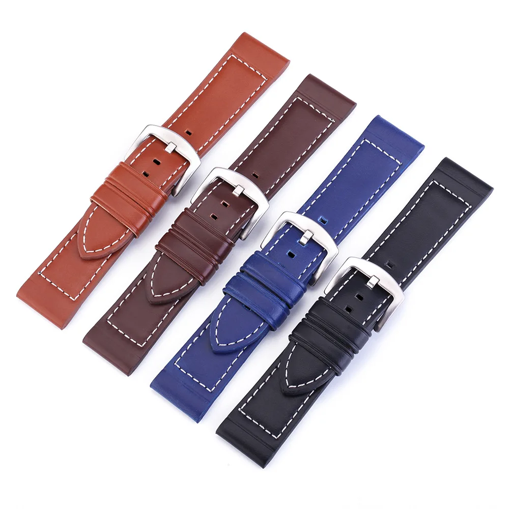 18 20 22 24mm Watch Band Handmade Genuine Leather Straps Watch Accessories High Quality thicken Clasp Buckle
18 20 22 24mm Watch Band Handmade Genuine Leather Straps Watch Accessories High Quality thicken Clasp Buckle