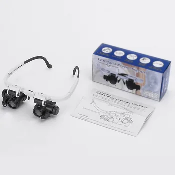Telescope Magnifier Dual LED Lighting Loupe Binocular Magnifying Glass 8X15X23X Easy To Install And Use
Telescope Magnifier Dual LED Lighting Loupe Binocular Magnifying Glass 8X15X23X Easy To Install And Use