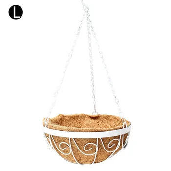 Nursery Planter Wall Home Hanging Basket Garden Decoration With Chain Retro Basin Flower Pot Balcony Round Spherical Living Room
Nursery Planter Wall Home Hanging Basket Garden Decoration With Chain Retro Basin Flower Pot Balcony Round Spherical Living Room