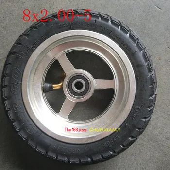 

Good Quality 8x2.00-5 Tubeless Tire Wheel Tyre 8*2.00-5 Wheel Hub Pocket Bike MINI Bike Electric Wheelchair Wheel Motor