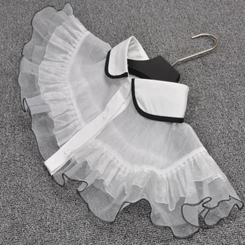 White Double Lace Fake Collar Shawl Fashion Shirt Detachable Chiffon Collar Soft Doll Collar Tie
White Double Lace Fake Collar Shawl Fashion Shirt Detachable Chiffon Collar Soft Doll Collar Tie