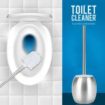 Ellipse Shape Creative Portable Toilet Brush Set Toilet Cleaning Brush WC Brush Holder Antibacterial Hotel Home Decor
Ellipse Shape Creative Portable Toilet Brush Set Toilet Cleaning Brush WC Brush Holder Antibacterial Hotel Home Decor
