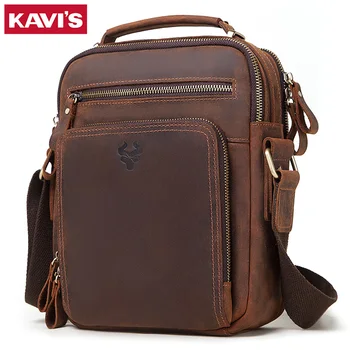 KAVIS 100% Crazy Horse Genuine Leather handbag Men for Briefcase Male Crossbody Bags handles Tote and Purses Shoulder Bolsas
KAVIS 100% Crazy Horse Genuine Leather handbag Men for Briefcase Male Crossbody Bags handles Tote and Purses Shoulder Bolsas