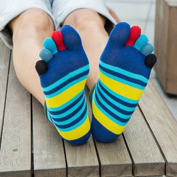 1 Pairs Summer Men Socks Boys Cotton Finger Breathable Stripe Five Toe Socks Pure Sock Five Finger Toe Shoes Fashion Mens Socks
1 Pairs Summer Men Socks Boys Cotton Finger Breathable Stripe Five Toe Socks Pure Sock Five Finger Toe Shoes Fashion Mens Socks