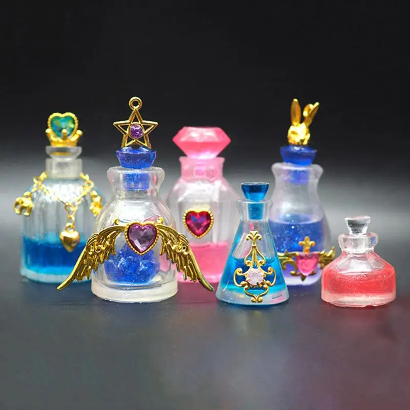 Silicone Mold DIY Perfume Bottle Glass Bottles Medicine Liquid Bottle Molds Epoxy Resin Crafts Decoration Handmade Gifts
Silicone Mold DIY Perfume Bottle Glass Bottles Medicine Liquid Bottle Molds Epoxy Resin Crafts Decoration Handmade Gifts