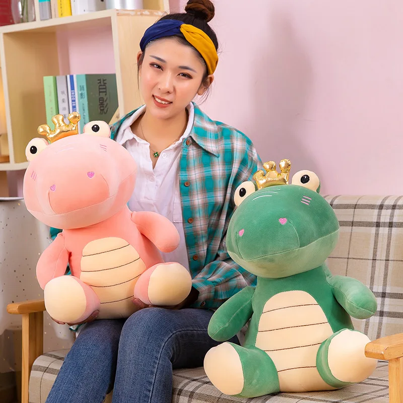 Software with Crown Crocodile Doll Creative Plush Toys Cartoon down Cotton Doll Household Pillow Gift Customizable 
Software with Crown Crocodile Doll Creative Plush Toys Cartoon down Cotton Doll Household Pillow Gift Customizable