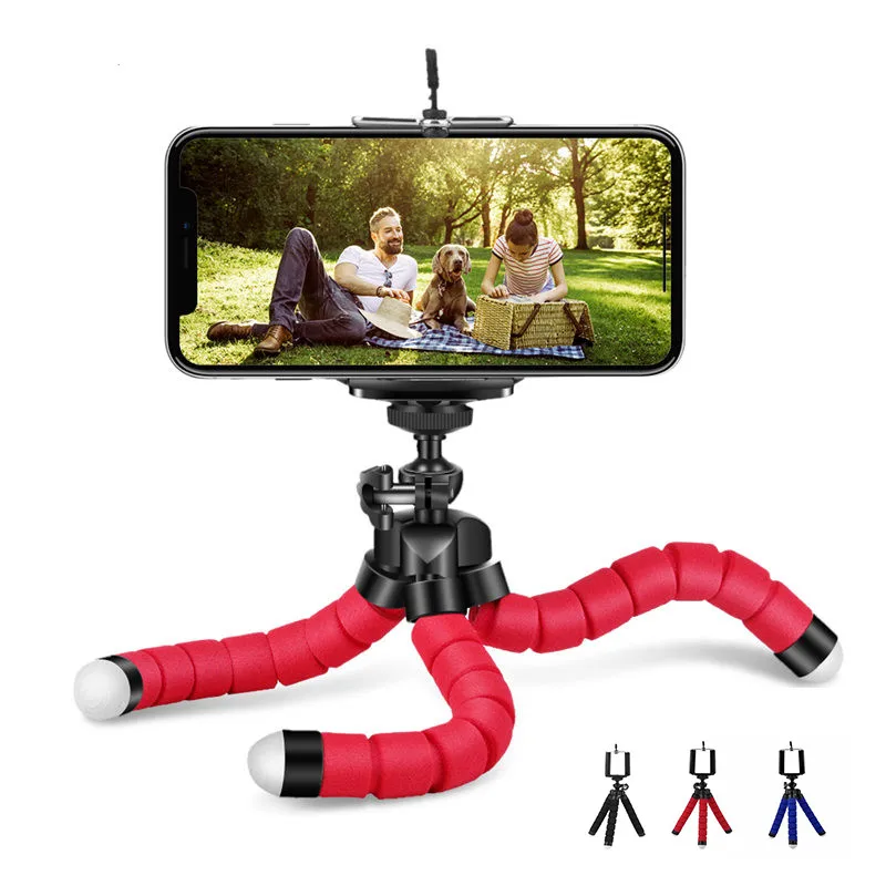 Tripod for Phone Flexible Sponge Octopus Mini Tripod for IPhone Mini Camera Tripod Phone Holder Clip Stand
Tripod for Phone Flexible Sponge Octopus Mini Tripod for IPhone Mini Camera Tripod Phone Holder Clip Stand