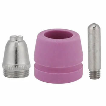 Set Of WSD60 Air Plasma Cutter Cutting Torch Consumables SG55 AG60 Pkg-44 Cut40 Cut50 Welding Accessories
Set Of WSD60 Air Plasma Cutter Cutting Torch Consumables SG55 AG60 Pkg-44 Cut40 Cut50 Welding Accessories