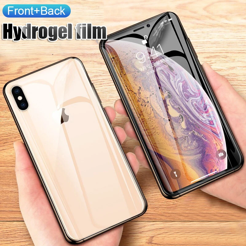 Lamorniea 20D Front+Back Screen Protector For iPhone 11 Pro Max XR XS Hydrogel Soft Film For Apple iPhone 11 XS Max XR X S Max
Lamorniea 20D Front+Back Screen Protector For iPhone 11 Pro Max XR XS Hydrogel Soft Film For Apple iPhone 11 XS Max XR X S Max