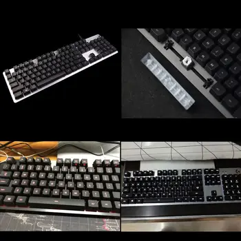 ABS Backlight Space Keycaps for logitech G413 Mechanical Keyboard G413 Keycap R9UA
ABS Backlight Space Keycaps for logitech G413 Mechanical Keyboard G413 Keycap R9UA