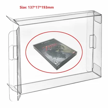 Ruitroliker 100pcs Clear CIB Game Box Case Protector Sleeve for Gamecube Box US Version/NGC Single Disk DVD Box Japan Version
Ruitroliker 100pcs Clear CIB Game Box Case Protector Sleeve for Gamecube Box US Version/NGC Single Disk DVD Box Japan Version