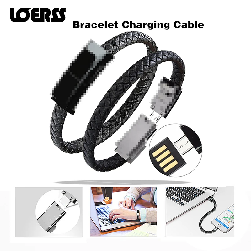 Travel Fast USB Couple Bracelet Charger Cable for IPhone X 8 7 6s for Huawei Samsung Xiaomi Phone Portable Leather Charger Cable
Travel Fast USB Couple Bracelet Charger Cable for IPhone X 8 7 6s for Huawei Samsung Xiaomi Phone Portable Leather Charger Cable