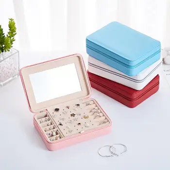 Jewelry Box Organizer Display Storage Leather Large Big Mirror Multi-function Necklace Earring Ring Box for Jewelry
Jewelry Box Organizer Display Storage Leather Large Big Mirror Multi-function Necklace Earring Ring Box for Jewelry
