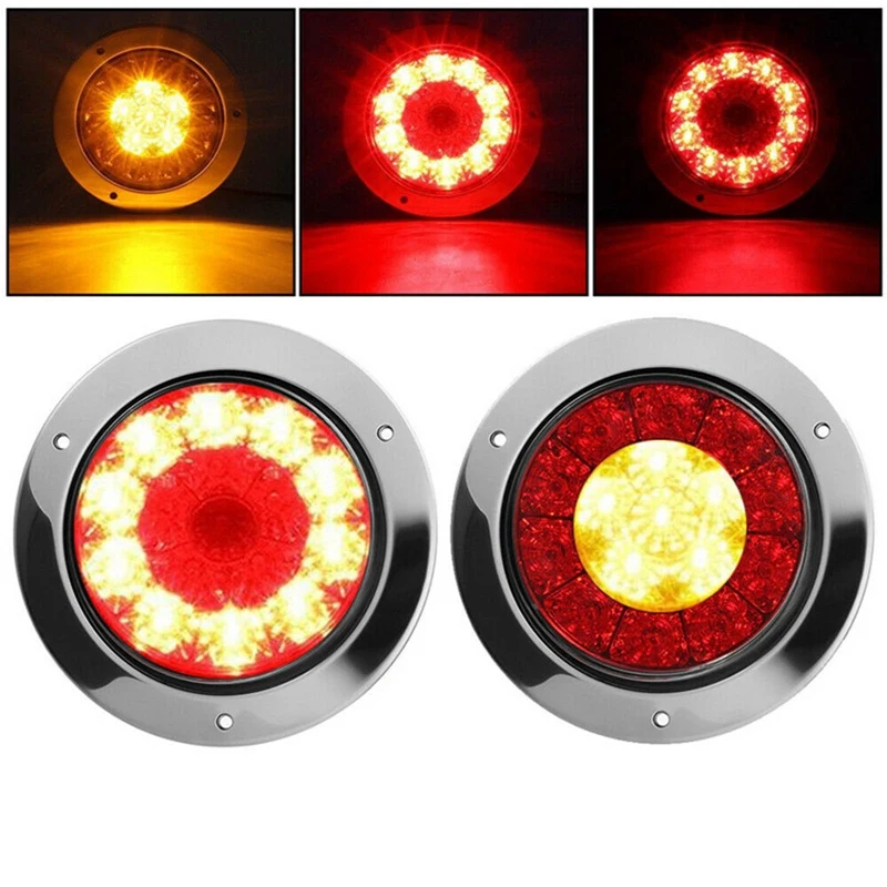 1 шт. 16 Светодиодный ных автомобильных СВЕТОДИОДНЫХ указателей поворота круглые