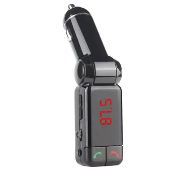Wireless Car Kit FM Transmitter Handsfree Car Charger MP3 Player USB Wireless Transmitter for Vehicle
Wireless Car Kit FM Transmitter Handsfree Car Charger MP3 Player USB Wireless Transmitter for Vehicle