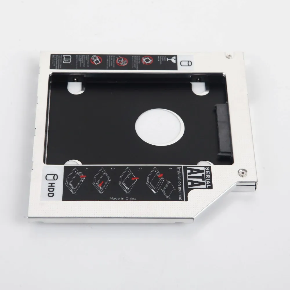 9 5 мм 2nd HDD SSD жесткий диск Оптический отсек Caddy Рамка адаптер для HP ProBook 640 G1 645 650 655 440