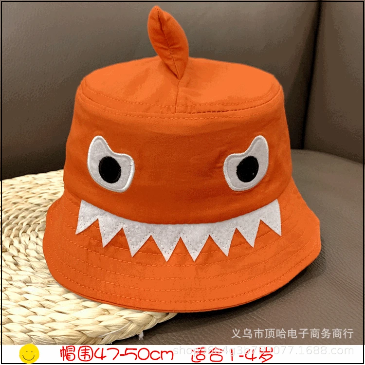 Babies' Male Baby Hat Bucket Hat Spring And Summer College Style Sun Hat Infant Child Sun-resistant Sharks Bucket Hat Summer
Babies' Male Baby Hat Bucket Hat Spring And Summer College Style Sun Hat Infant Child Sun-resistant Sharks Bucket Hat Summer