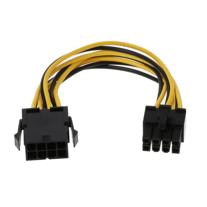8Pin to 8Pin ATX CPU EPS Male to Female Power Extension Cable PSU Mainboard Power Extension Adapter Cable 18cm
8Pin to 8Pin ATX CPU EPS Male to Female Power Extension Cable PSU Mainboard Power Extension Adapter Cable 18cm