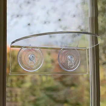 Suction Cup Window Frame Plant Ledge Acrylic Display Rack Indoor Garden Display Acrylic Display Stands High Quality Hanger Rack
Suction Cup Window Frame Plant Ledge Acrylic Display Rack Indoor Garden Display Acrylic Display Stands High Quality Hanger Rack