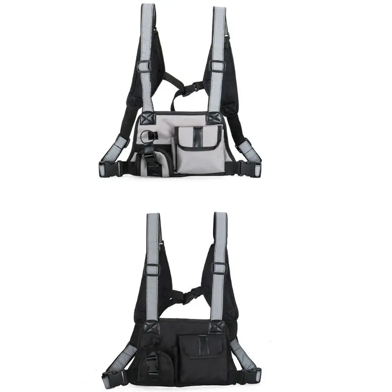 Fashion Men Waist Bag Multifunction Chest Vest Rig Bag Adjustable Backpack Male Hip Hop Streetwear Tactical Cross Shoulder Bag
Fashion Men Waist Bag Multifunction Chest Vest Rig Bag Adjustable Backpack Male Hip Hop Streetwear Tactical Cross Shoulder Bag
