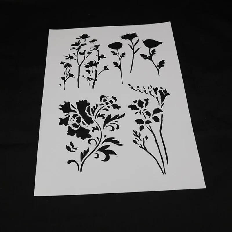 1pc Stencils Bullet Journal Openwork Flower Painting Template Embossing Stencils Accessories For Scrapbooking Stencil Reusable
1pc Stencils Bullet Journal Openwork Flower Painting Template Embossing Stencils Accessories For Scrapbooking Stencil Reusable