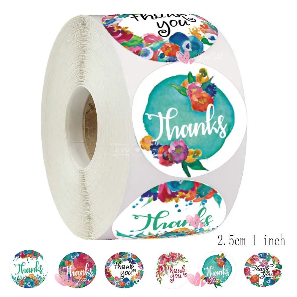 500pcs Floral Thank You Stickers Scrapbooking Round Paper Sticker Labels for Wedding Envelope Seals Handmade Stationery Sticker
500pcs Floral Thank You Stickers Scrapbooking Round Paper Sticker Labels for Wedding Envelope Seals Handmade Stationery Sticker