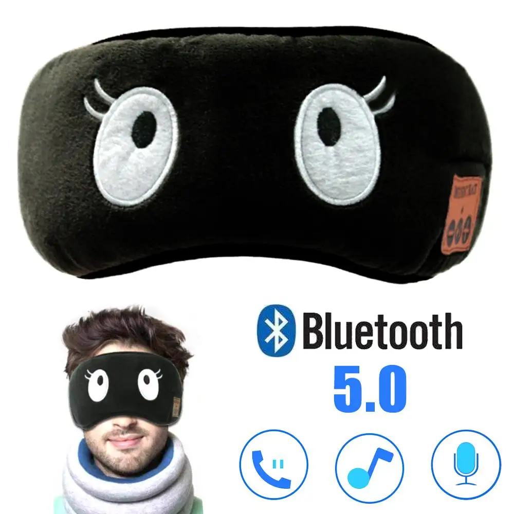 Wireless Bluetooth 5.0 Stereo Sleeping Earphone Comfortable Washable Headphone with Mic for Sleeping Eye Mask Cartoon Headset
Wireless Bluetooth 5.0 Stereo Sleeping Earphone Comfortable Washable Headphone with Mic for Sleeping Eye Mask Cartoon Headset