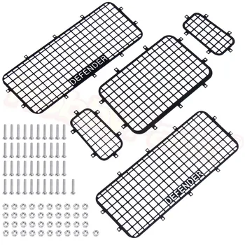 5pcs TRX4 Metal Window Mesh Protective Net Logo for 1/10 RC Crawler Car Traxxas TRX-4 Spare Parts
5pcs TRX4 Metal Window Mesh Protective Net Logo for 1/10 RC Crawler Car Traxxas TRX-4 Spare Parts
