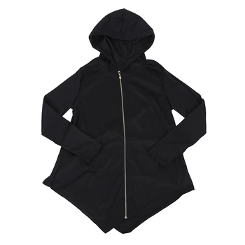 New Women irregular Zip Long Hoodie Jacket Coat cape Plus Size HOT Black XXL
New Women irregular Zip Long Hoodie Jacket Coat cape Plus Size HOT Black XXL