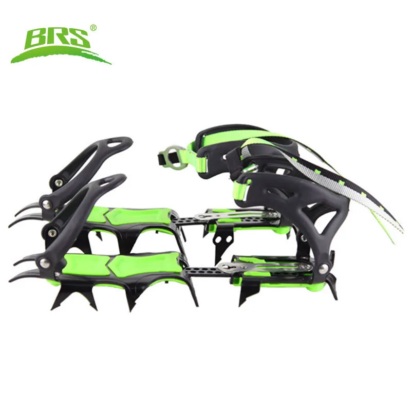 BRS 14 Teeth Ultralight Claws Crampons Shoes Non slip Cover Ice Gripper Outdoor Ski Ice Snow Grips Hiking Climbing
BRS 14 Teeth Ultralight Claws Crampons Shoes Non slip Cover Ice Gripper Outdoor Ski Ice Snow Grips Hiking Climbing