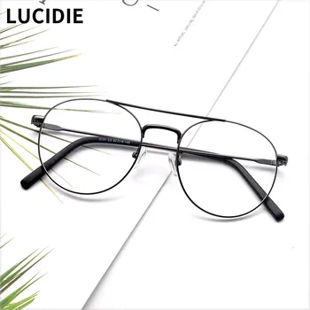LUCIDIE 2020 New Women Men Round Glasses Frame Ultralight Metal Eyeglass Unisex Computer Eyewear Optical Prescription Spectacles
LUCIDIE 2020 New Women Men Round Glasses Frame Ultralight Metal Eyeglass Unisex Computer Eyewear Optical Prescription Spectacles
