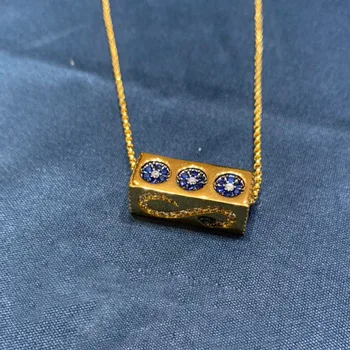 UMGODLY Fashion Copper Necklace Yellow Gold Color Serpent and Stars Rectangle Multi Patterned Snake Pendant for Women Jewelry
UMGODLY Fashion Copper Necklace Yellow Gold Color Serpent and Stars Rectangle Multi Patterned Snake Pendant for Women Jewelry