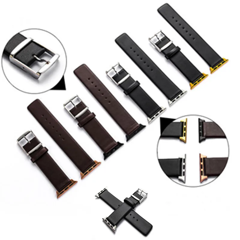 38/42/41/45/40/44mm Ultra-thin Genuine Leather Watch Band Strap For Apple Watchband 3/4/5/6/7 For Iwatch Smart Strap Replace
38/42/41/45/40/44mm Ultra-thin Genuine Leather Watch Band Strap For Apple Watchband 3/4/5/6/7 For Iwatch Smart Strap Replace