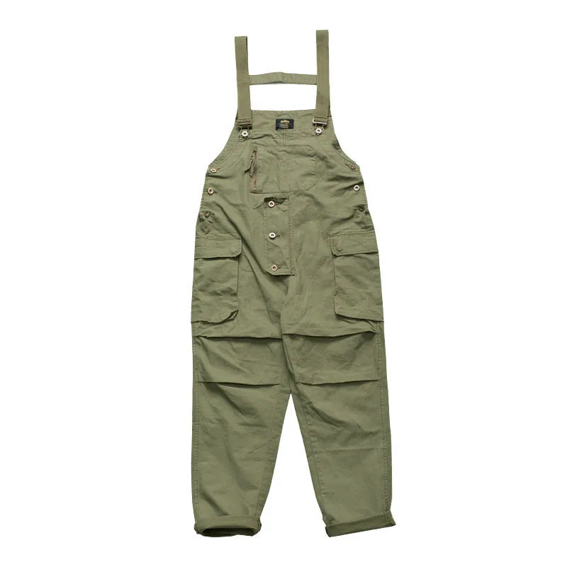 Autumn Winter Cargo Overalls Men's Multi Pocket Loose Casual Pants Camping Suspenders Outdoor Labor Coverall Tooling Trousers
Autumn Winter Cargo Overalls Men's Multi Pocket Loose Casual Pants Camping Suspenders Outdoor Labor Coverall Tooling Trousers