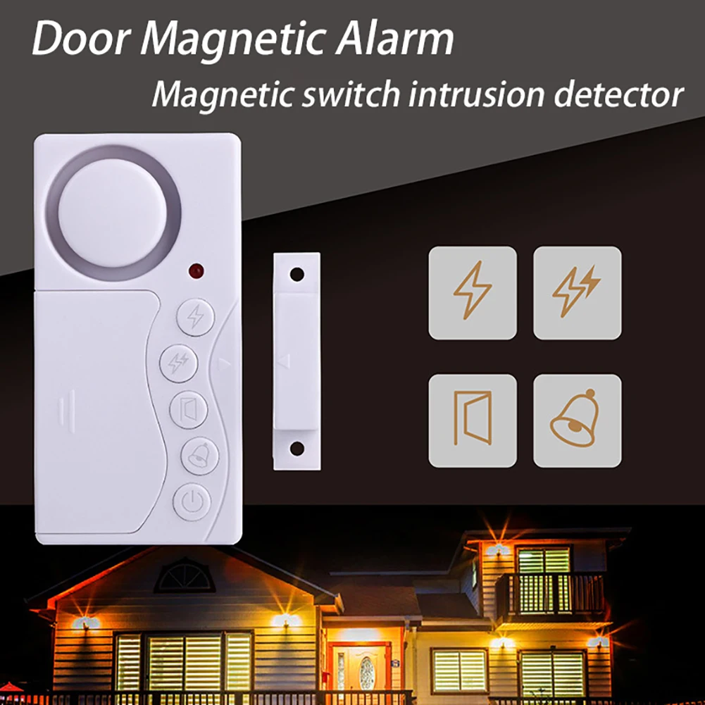 4 in 1 Wireless Home Window Door Burglar Security Sensor Alarm System for Home Security System Door Magnetic Burglar Alarm
4 in 1 Wireless Home Window Door Burglar Security Sensor Alarm System for Home Security System Door Magnetic Burglar Alarm