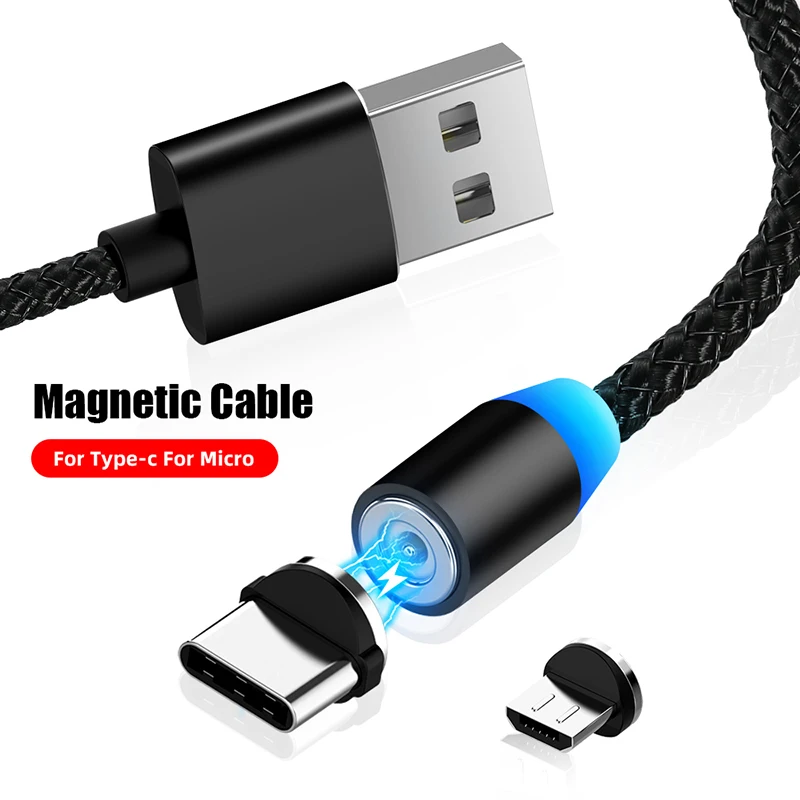 Magnetic USB Cable Micro usb Type C Fast Charging Magnet Charger Cable LED Microusb Type-C Mobile Phone Charge Cable 
Magnetic USB Cable Micro usb Type C Fast Charging Magnet Charger Cable LED Microusb Type-C Mobile Phone Charge Cable
