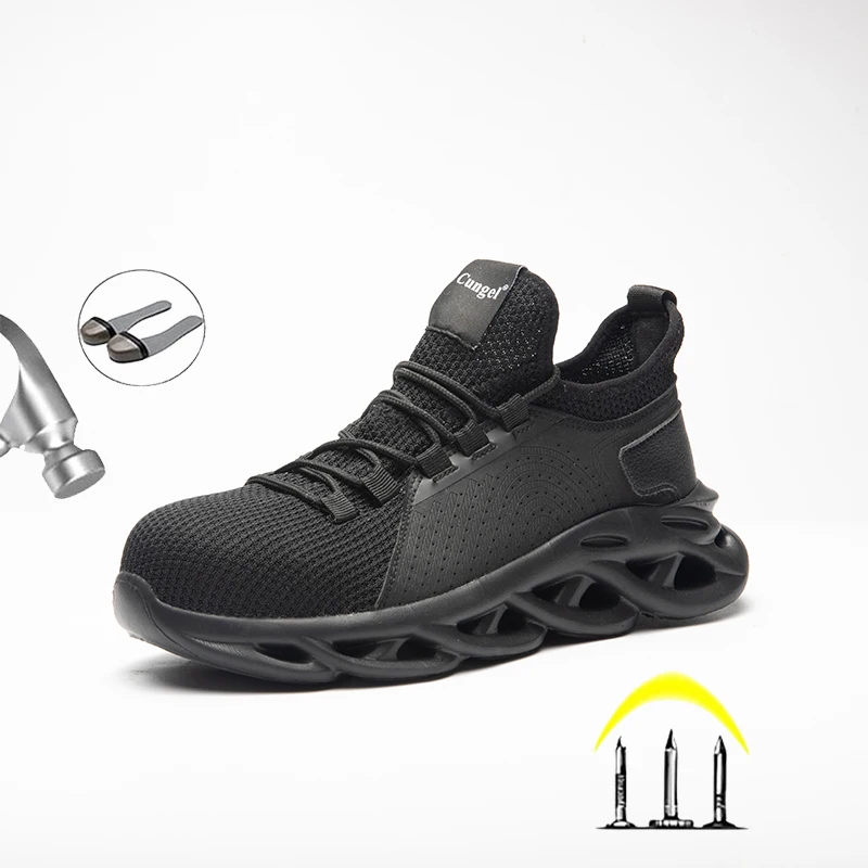 Manlegu Air Mesh Steel Toe Work Shoes Breathable Working Shoes Man Safety Lightweight Puncture-Proof Safety Boots Dropshipping
Manlegu Air Mesh Steel Toe Work Shoes Breathable Working Shoes Man Safety Lightweight Puncture-Proof Safety Boots Dropshipping