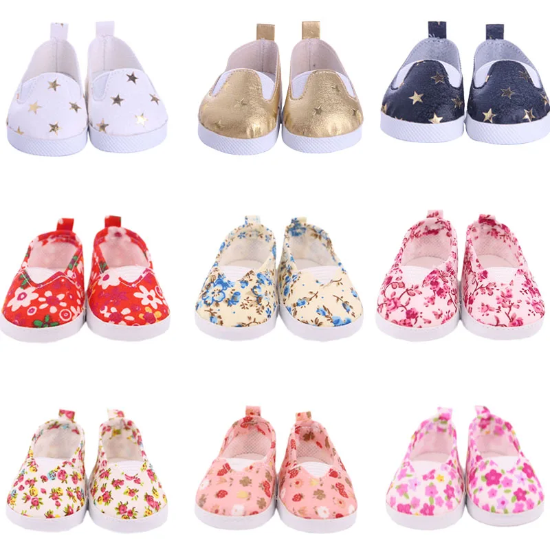 Elastic Band Printed Shoes Fit 18-Inch American And 43cm Reborns Baby Doll Clothes Accessories,Our Generation,Best Gift For Girl
Elastic Band Printed Shoes Fit 18-Inch American And 43cm Reborns Baby Doll Clothes Accessories,Our Generation,Best Gift For Girl