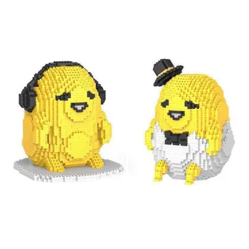 Funny japan anime figures egg micro diamond block Gudetama assemble building bricks nanobricks model toys for children gifts 
Funny japan anime figures egg micro diamond block Gudetama assemble building bricks nanobricks model toys for children gifts