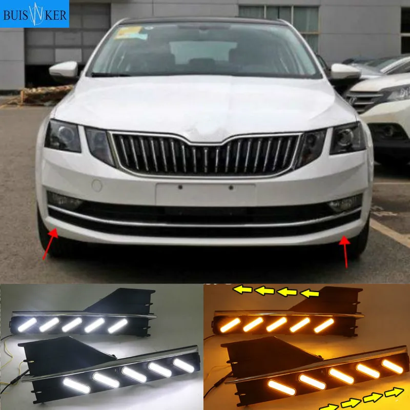 Светодиодные дневные ходовые огни светильник для Skoda Octavia A7 2018 автомобильные аксессуары Водонепроницаемый 12 В DRL Противотуманные фары украшения
Светодиодные дневные ходовые огни светильник для Skoda Octavia A7 2018 автомобильные аксессуары Водонепроницаемый 12 В DRL Противотуманные фары украшения