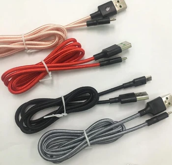 3M/10ft Cable for type c Braided USB Cable V8 Micro USB Data Line Sync Charger Cable Cord Weave Rope Data Line For Smart phone T
3M/10ft Cable for type c Braided USB Cable V8 Micro USB Data Line Sync Charger Cable Cord Weave Rope Data Line For Smart phone T