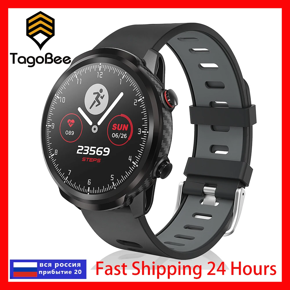 TagoBee L3 Full Touch Smart Watch Activity Trackers Men Women Pedometer Heart Rate Sleep Monitor IP67 Waterproof iOS Android
TagoBee L3 Full Touch Smart Watch Activity Trackers Men Women Pedometer Heart Rate Sleep Monitor IP67 Waterproof iOS Android