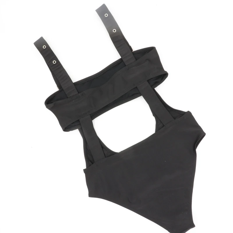 Rivet_black_one_piece_swimsuit_2019_Sexy_bodysuit_belt_hollow_out_swimwear_female_Push_up_bikini (2)