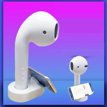 Giant earphone speaker, Bluetooth speaker, wireless portable speaker with basic Bluetooth mode, support FM radio microphone
Giant earphone speaker, Bluetooth speaker, wireless portable speaker with basic Bluetooth mode, support FM radio microphone