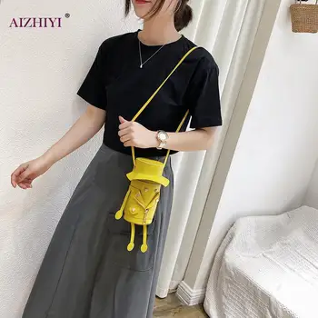 Mini Women Shoulder Bag Cute Robot PU Leather Phone Messenger Crossbody Purse Classic Elegant Crossbody Shoulder Bag 
Mini Women Shoulder Bag Cute Robot PU Leather Phone Messenger Crossbody Purse Classic Elegant Crossbody Shoulder Bag