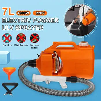 1800W 7L 220V Electric ULV Sprayer Fogger Machine Cold Mosquito Fogging Machine Ultra Low Capacity Fogger Disinfection Funnel
1800W 7L 220V Electric ULV Sprayer Fogger Machine Cold Mosquito Fogging Machine Ultra Low Capacity Fogger Disinfection Funnel
