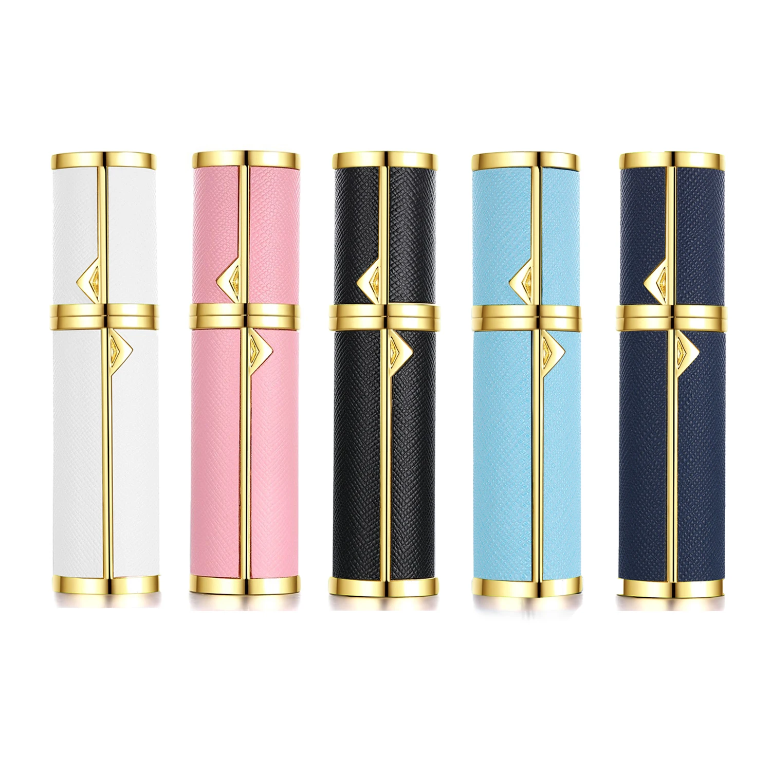 5ml Refillable Leather Perfume Spray Bottle Aluminum Spray Atomizer Portable Travel Cosmetic Container Perfume Bottle
5ml Refillable Leather Perfume Spray Bottle Aluminum Spray Atomizer Portable Travel Cosmetic Container Perfume Bottle
