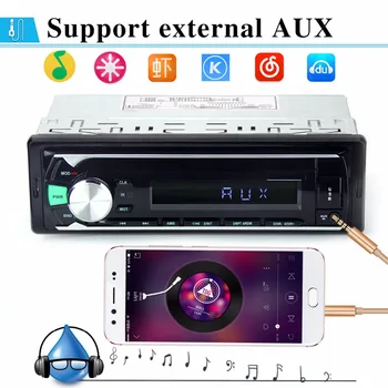 1 Din Autoradio Bluetooth Car Stereo In-Dash FM Aux Input Receiver SD USB MP3 MMC WMA Radio
1 Din Autoradio Bluetooth Car Stereo In-Dash FM Aux Input Receiver SD USB MP3 MMC WMA Radio