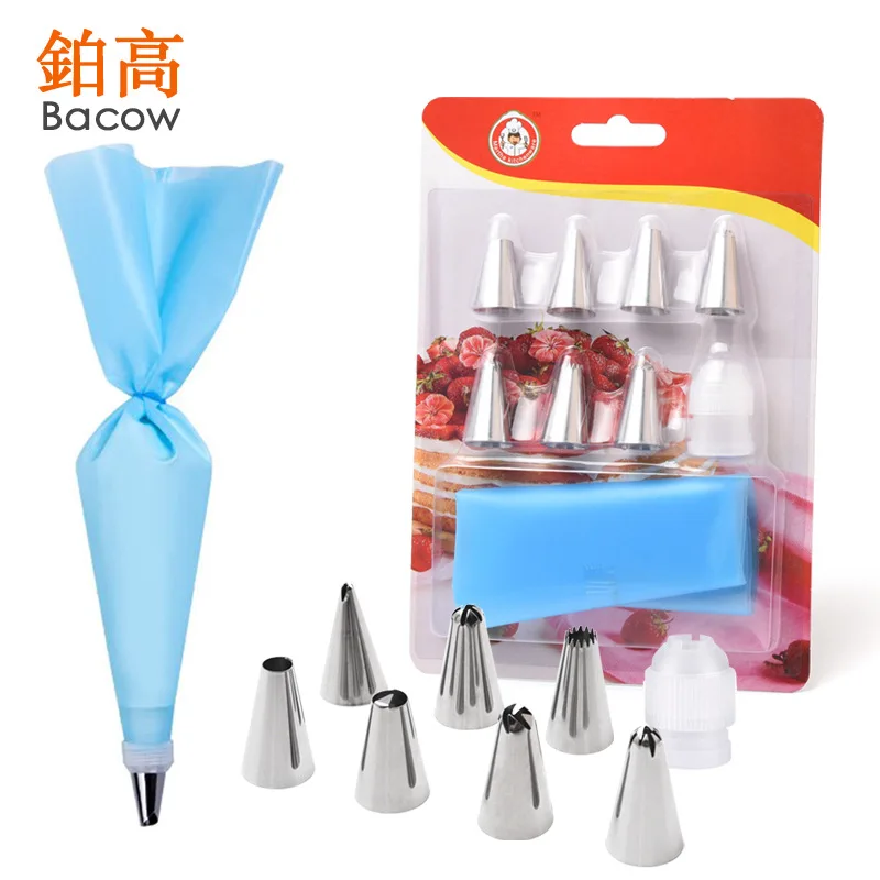 9 PCS/Set Silicone Pastry Bag Tips Kitchen DIY Icing Piping Cream Reusable Pastry Bags +7 Nozzle Set Cake Decorating Tools
9 PCS/Set Silicone Pastry Bag Tips Kitchen DIY Icing Piping Cream Reusable Pastry Bags +7 Nozzle Set Cake Decorating Tools