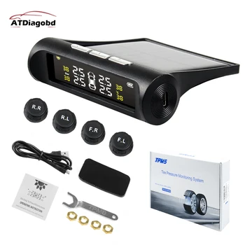 VSTM Smart Car TPMS Tyre Pressure Monitoring System Solar Power Digital LCD Display Auto Security Alarm Systems Tyre Pressure
VSTM Smart Car TPMS Tyre Pressure Monitoring System Solar Power Digital LCD Display Auto Security Alarm Systems Tyre Pressure